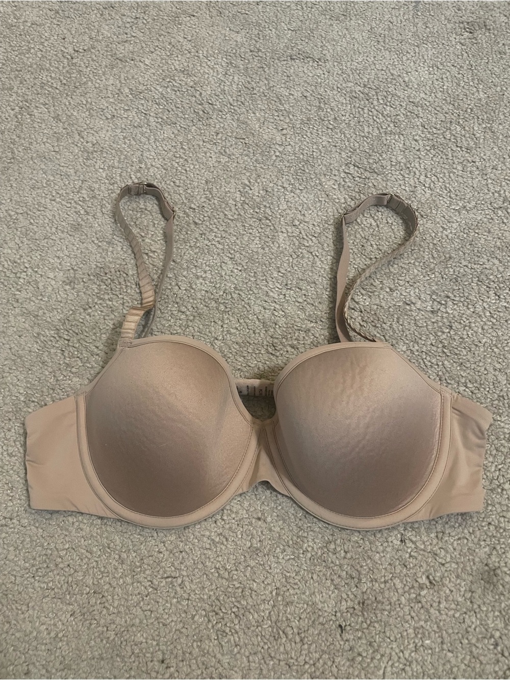 ThirdLove Classic 24/7 T-Shirt Bra - Nude Beige - Size 34C